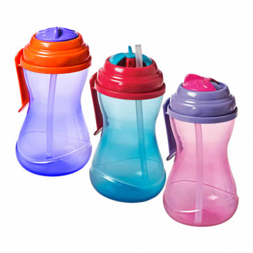 Copo Com Canudo 400ml e Clip - Girotondo Baby