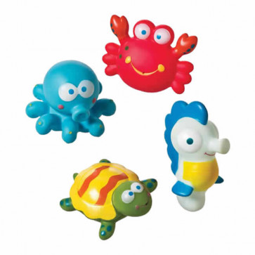 Brinquedos Animais do Mar no Banho