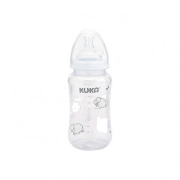 Mamadeira Branca Big Natural 330ml B. Universal - Kuka 