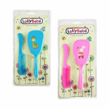 Kit Baby Escova e Pente - Lully Bebê