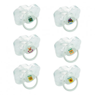 Chupeta Cristal com protetor ortodontico - kuka