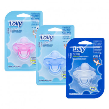 Chupeta 100% Silicone Special Orto T2 - Lolly