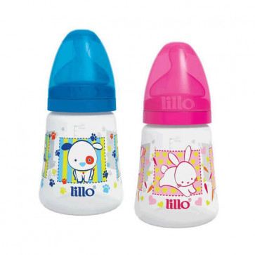 Mamadeira Design Fashion 180ml Bico Orto T1 - Lillo