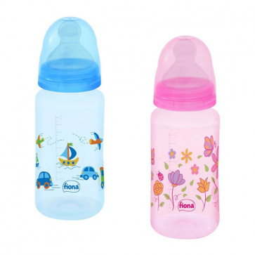 Mamadeira Boca Larga 300 ml Orto T2 - Fiona