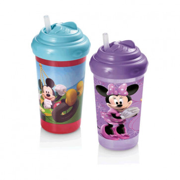 Copo 300ml Disney Bico de Silicone - Multkids Baby