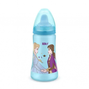 Copo Colors 300ml Elsa e Anna Bico de TPE - Lillo