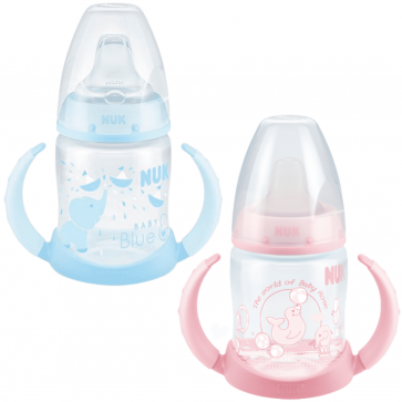 Copo de Treinamento Antivazamento Rose & Blue Com Alça 150ml - Nuk