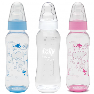 Mamadeira Special 250ml Bico Orto - Lolly