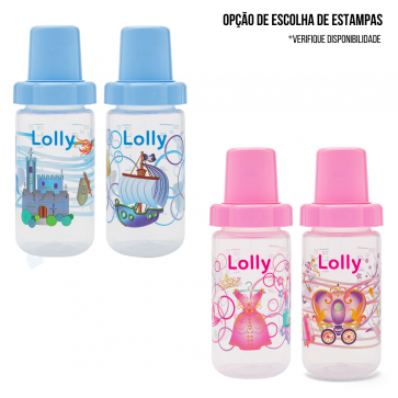 Mamadeira Big Tip 330ml Bico Redondo - Lolly