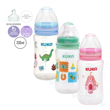 Mamadeira Big Natural 330ml Orto T2 - Kuka