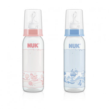 Mamadeira Classic Rose & Blue 240ml - Nuk