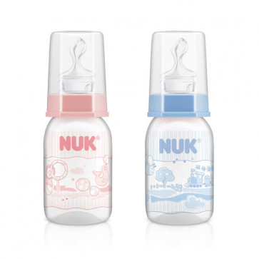 Mamadeira Classic Rose & Blue 120ml - Nuk