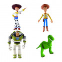 Kit 4 Bonecos Látex Toy Story 3 - Latoy