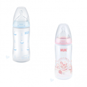 Mamadeira Rose & Blue First Choice 300ml - Nuk