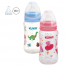 Mamadeira Big Natural 330ml Universal - Kuka - Azul e Rosa