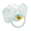 Chupeta Cristal com protetor ortodontico - kuka