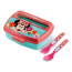 Lancheira Com Talheres Disney Mickey / Minnie - Lillo