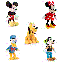 Brinquedo de Pelúcia com Som Turma do Mickey 22cm - Multkids