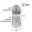 Mamadeira Super Divertida/ Evolution 300ml Látex - Dimensão