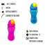 Copo 270ml Canudo de Silicone - Fiona