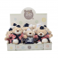 Coleção Mini Urso Marinheiro 16 Und. - Zip Toys